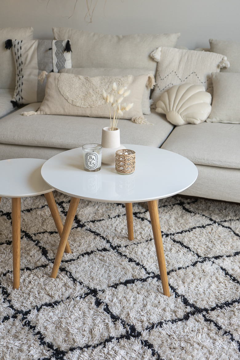 Wandgestaltung fürs Wohnzimmer: Deko Ideen im Boho Stil › dreieckchen